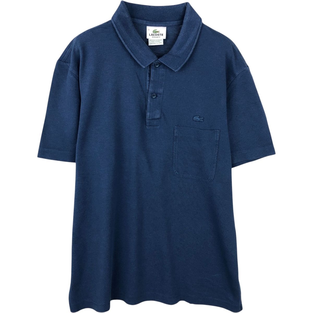 古着 90年代 ラコステ LACOSTE REGULAR FIT フランス企画 半袖 ポロシャツ メンズL相当 ヴィンテージ/eaa644742