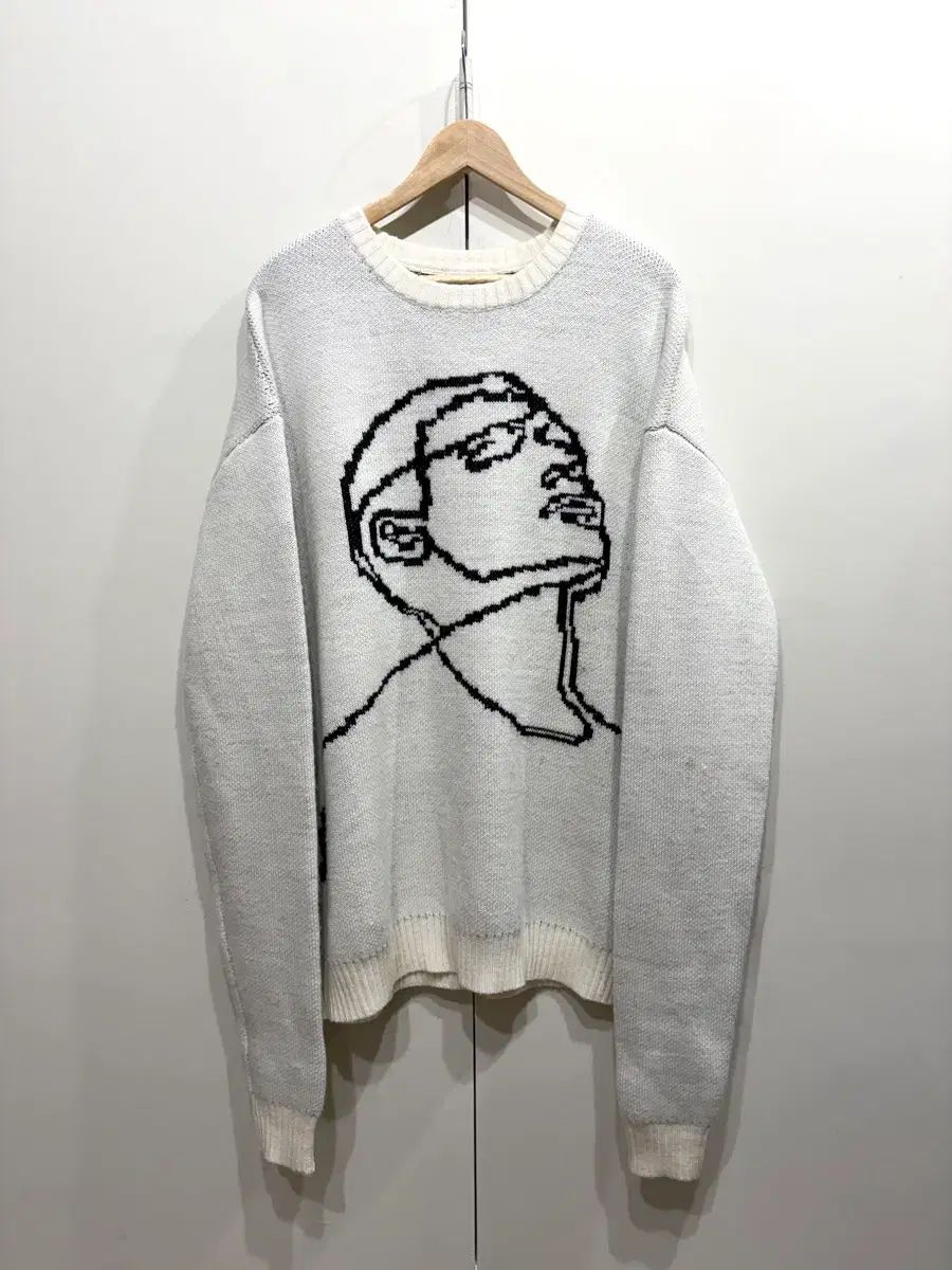17AW エリオット エミール フェイス ニット セーター