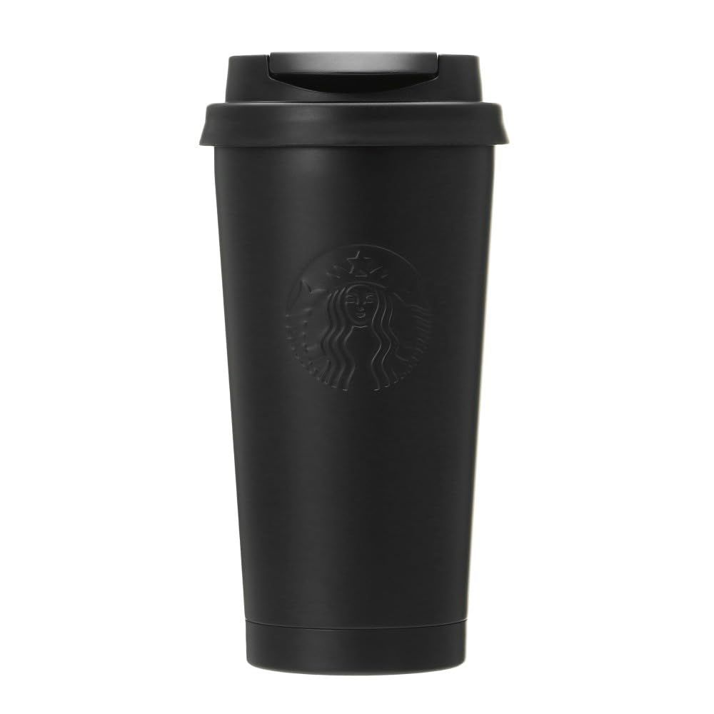 スターバックス スタバ リサイクル ステンレス TOGO ロゴタンブラー マットブラック 473ml (2024年モデル)Y c3fa8793