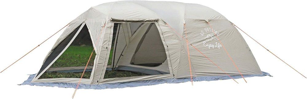 【新品アウトレット】キャプテンスタッグ テント スクリーン ツールームドームテント5-6人モンテ UA-44※北海道沖縄発送不可 の商品写真