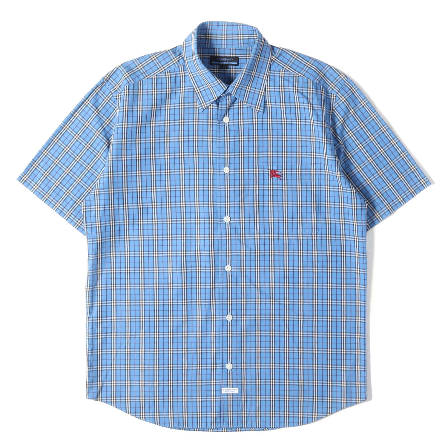 BURBERRY BLUE LABEL バーバリー ブルーレーベル シャツ ブルー サイズ
