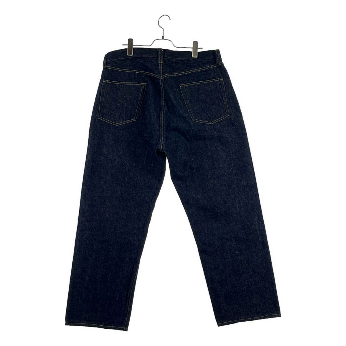 【新品】  A.PRESSE / アプレッセ | 2025SS | Washed Denim Wide Pants / ウォッシュド ワイドデニムパンツ | 36 | インディゴ | メンズ 新品】 A.PRESSE / アプレッセ | 2025SS | Washed Denim Wide Pants