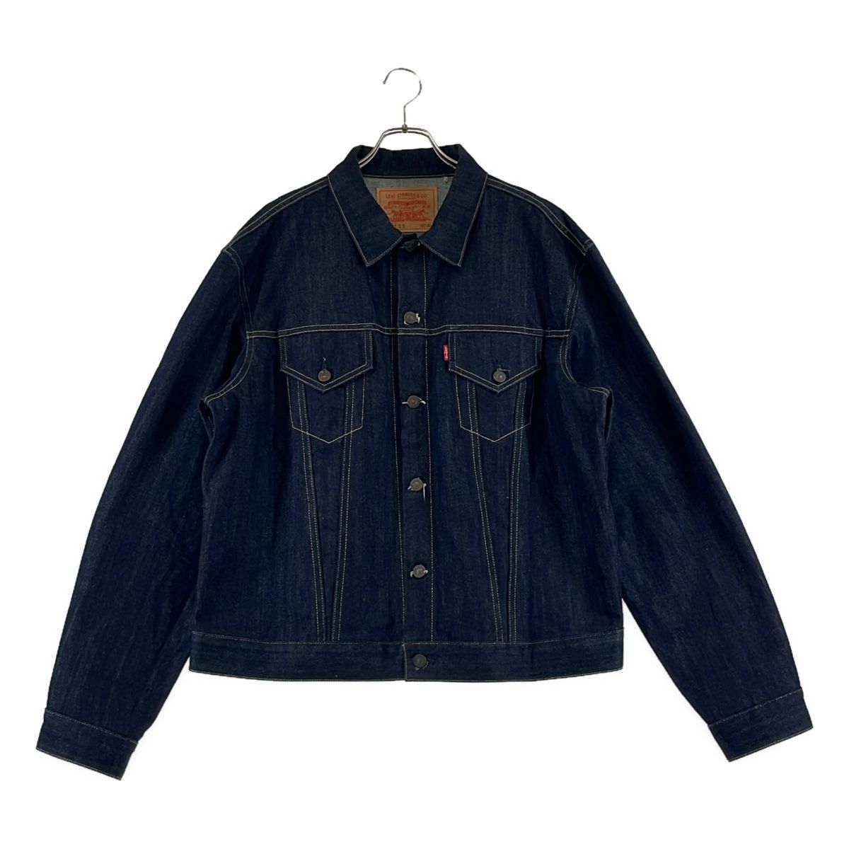 【新品】 LEVI'S VINTAGE CLOTHING LVC / リーバイスヴィンテージクロージング | 1961年モデル 3rdタイプ 557XX / デニムトラッカージャケット | 46 | インディゴ | メンズ