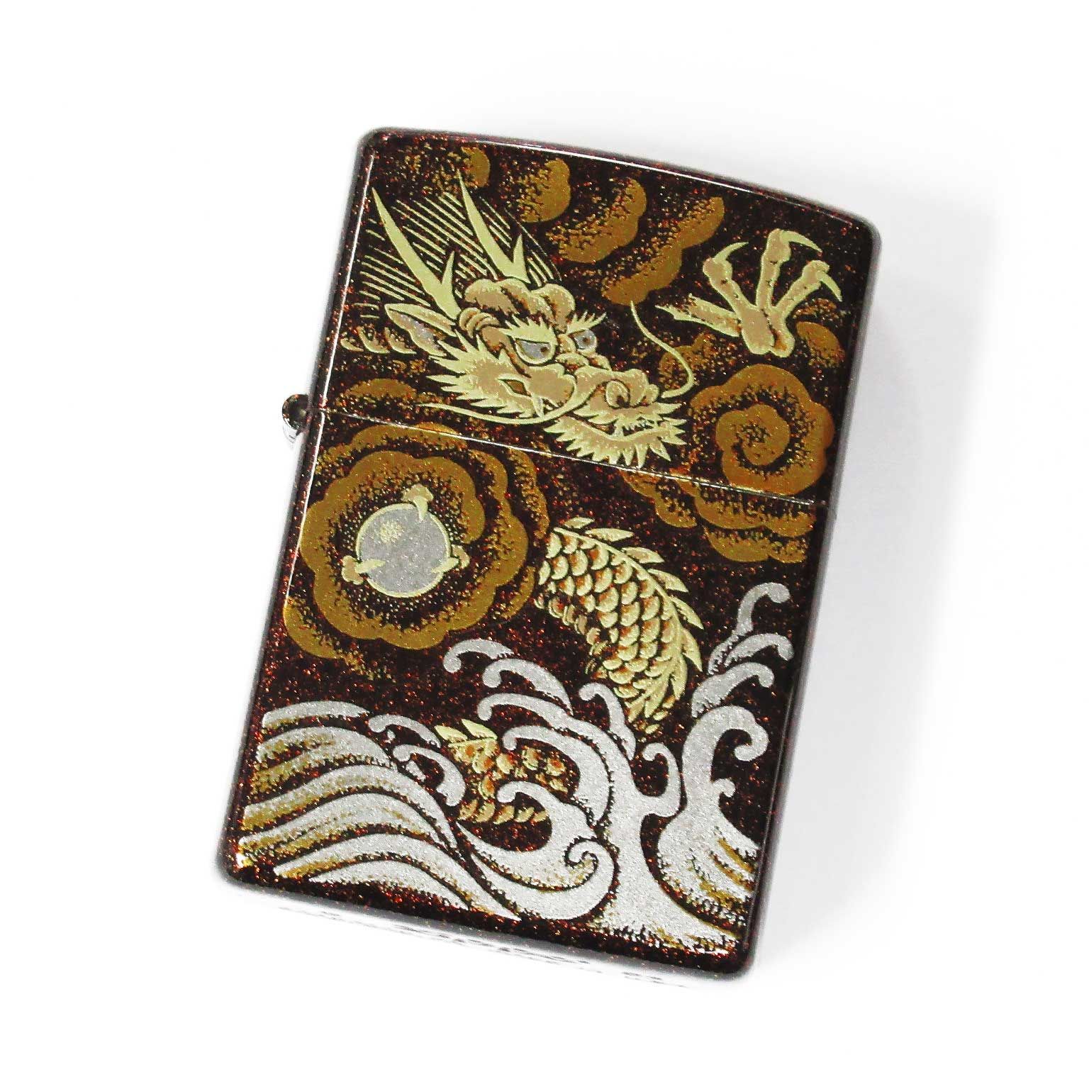 Zippo ジッポーライター 蒔絵 梨子地 龍