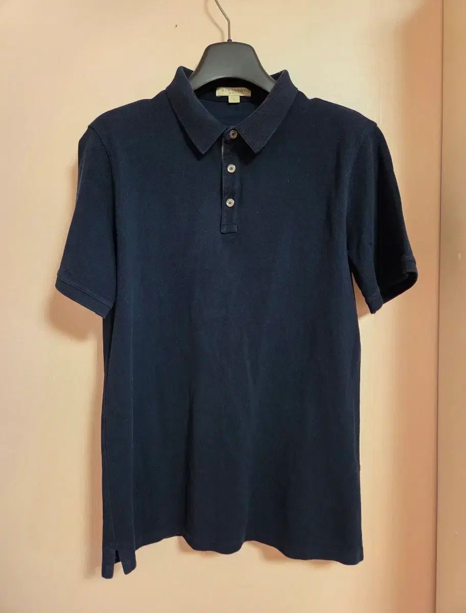 バーバリー ブリット ネイビー 半袖 ポロTシャツ
