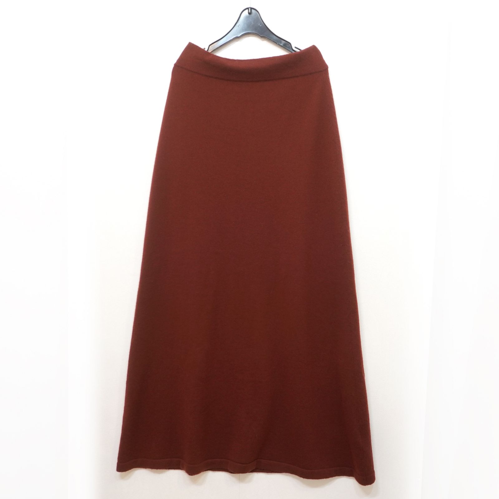 CANESSA (3) カシミヤ100% ニットロングスカート カネッサ イタリア製　K5-14 8,470円