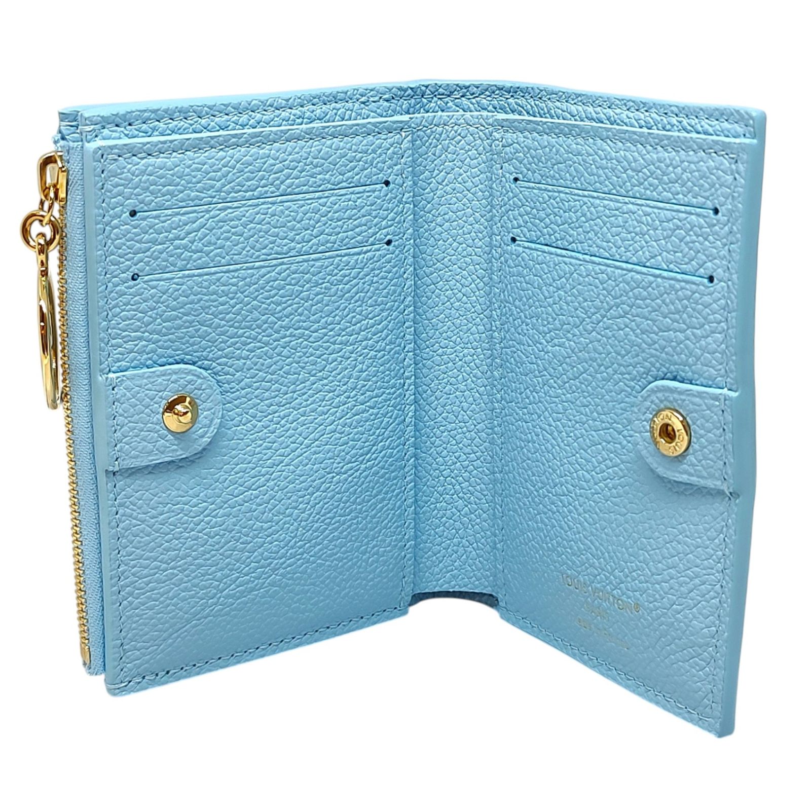 LOUIS VUITTON ルイ・ヴィトン ボルトフォイユ・リサ 折財布 ニつ折財布 コンパクトウォレット M27488 F グレープブルー メンズ