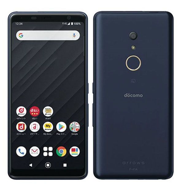 【中古】 F-41B arrows Be4 Plus ブラック SIMフリー 本体 ドコモ スマホ【送料無料】 f41bbk6mtm