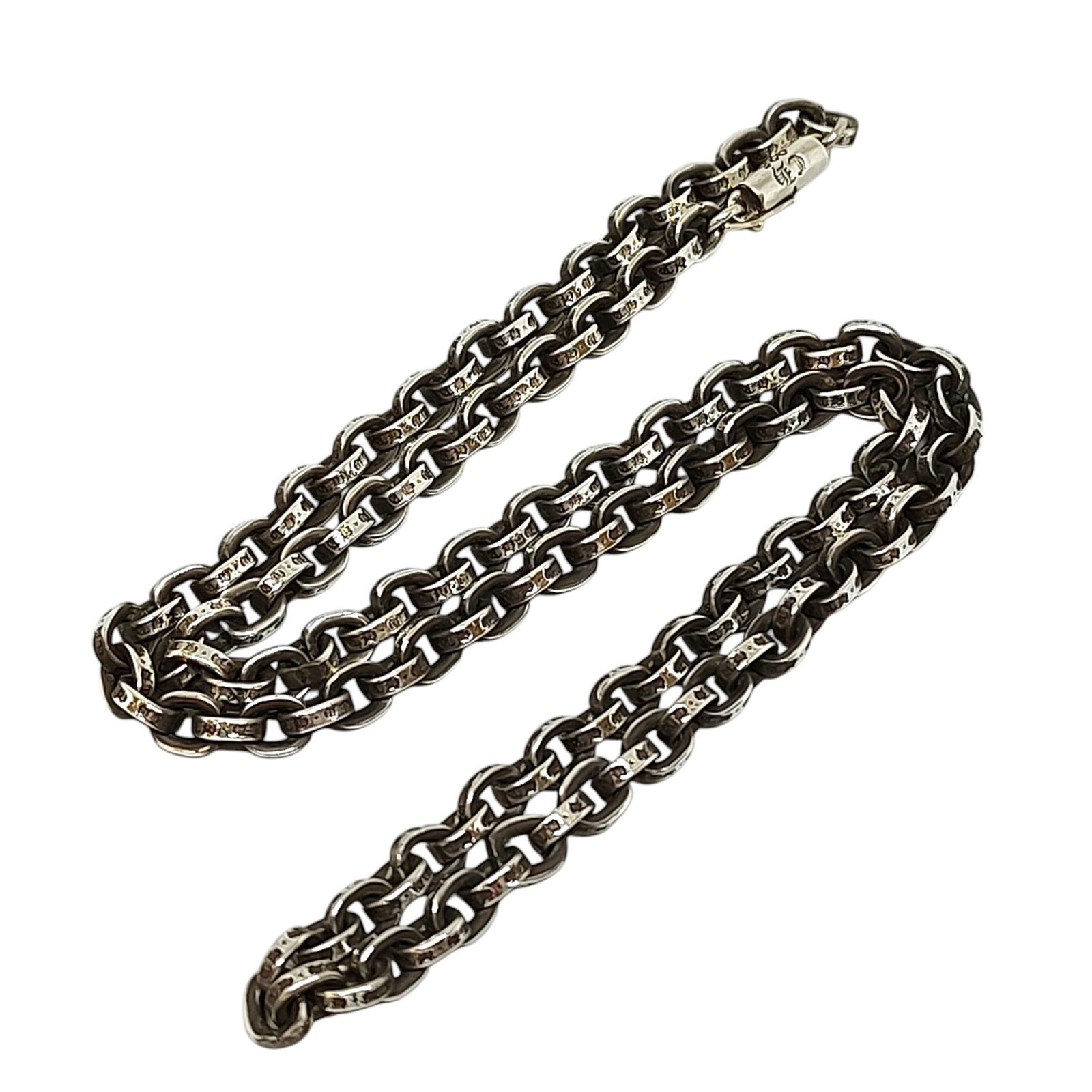 クロムハーツ ペーパーチェーンネックレス 20インチ インボイス原本付き Chrome Hearts クロムハーツ PAPER CHAIN ペーパーチェーン ネックレス