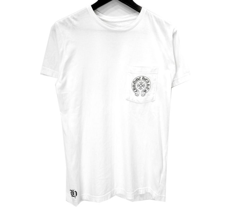 クロムハーツ CHROME HEARTS 【 CH T SHRT 】 バック RSクロス ロゴ プリント 半袖 Tシャツ n11127