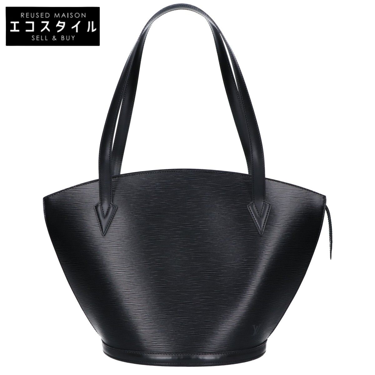 LOUIS VUITTON　ルイヴィトン　96年製 M52272 ブラック エピ サンジャック ハンドバッグ　-