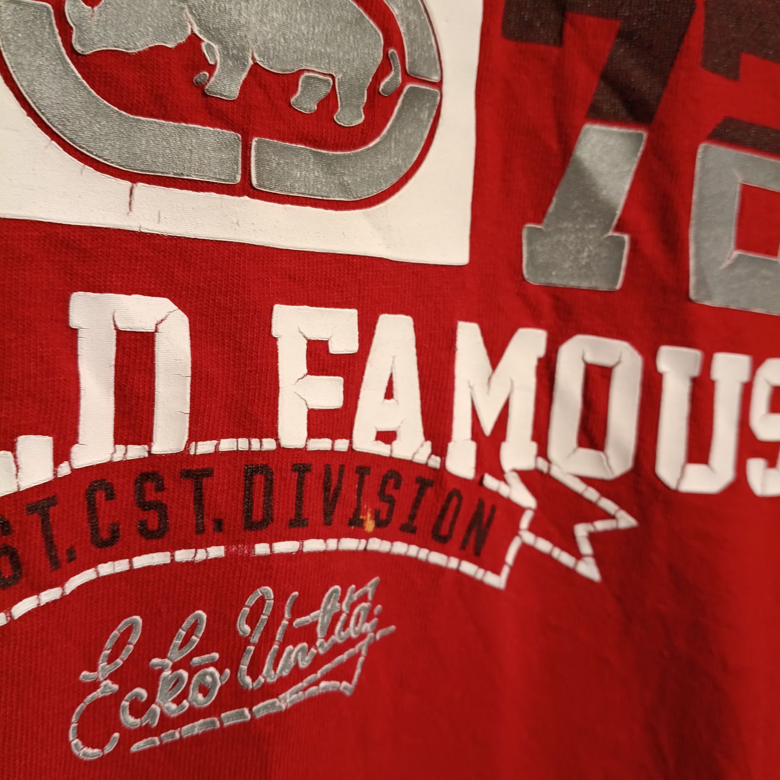 ECKO UNLTD エコーアンリミテッド Tシャツ サイロゴ B系 Y2K 赤 XL 