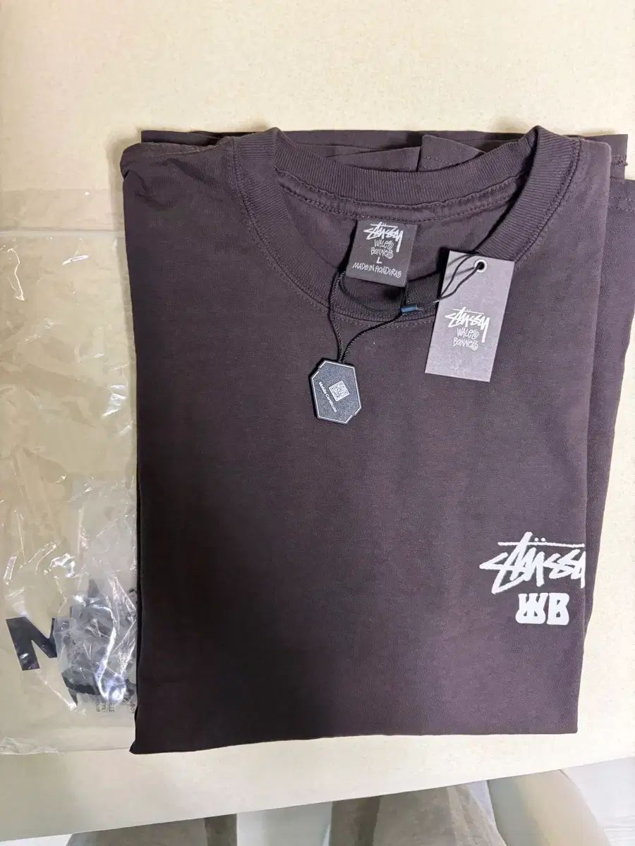 STUSSY(ステューシー) WALES BONNER(ウェールズボナー) Tシャツ ブラウン L