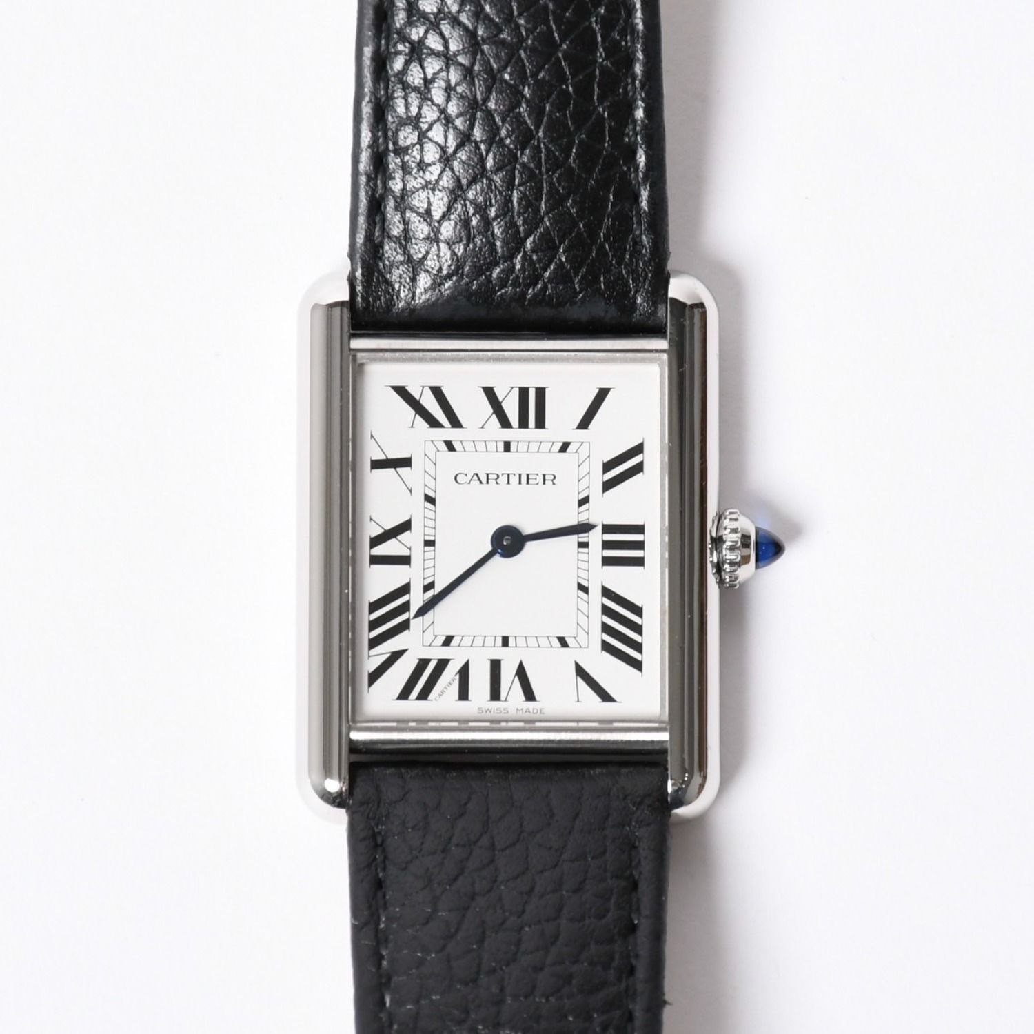 CARTIER カルティエ TANK MUST LM タンク マストLM 腕時計 重量約32.72g WSTA0041 ステンレススチール クォーツ 美品 中古 4a001792