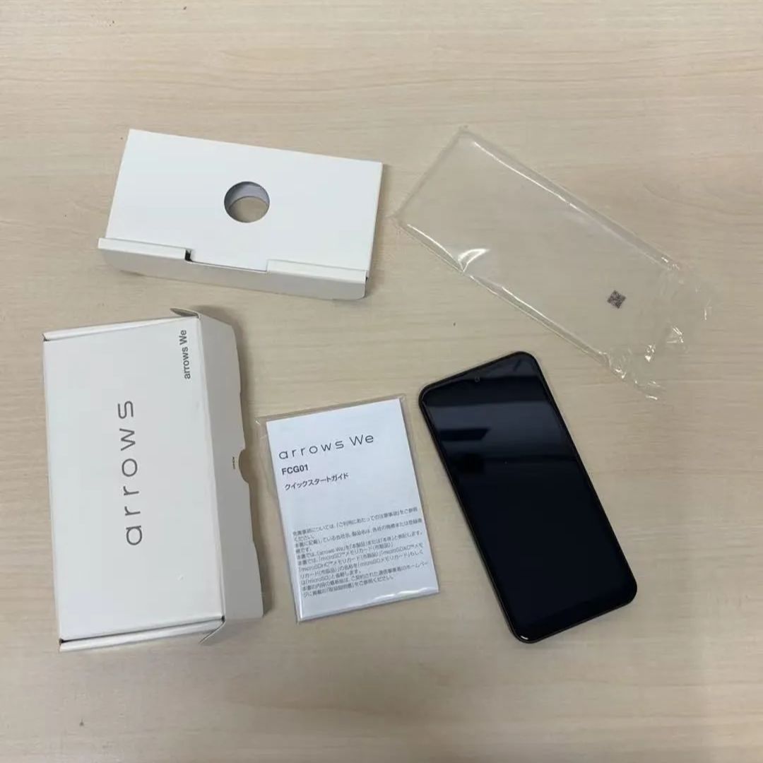 arrows We FCG01 ブラック 64GB SIMフリー 状態良好 - メルカリ