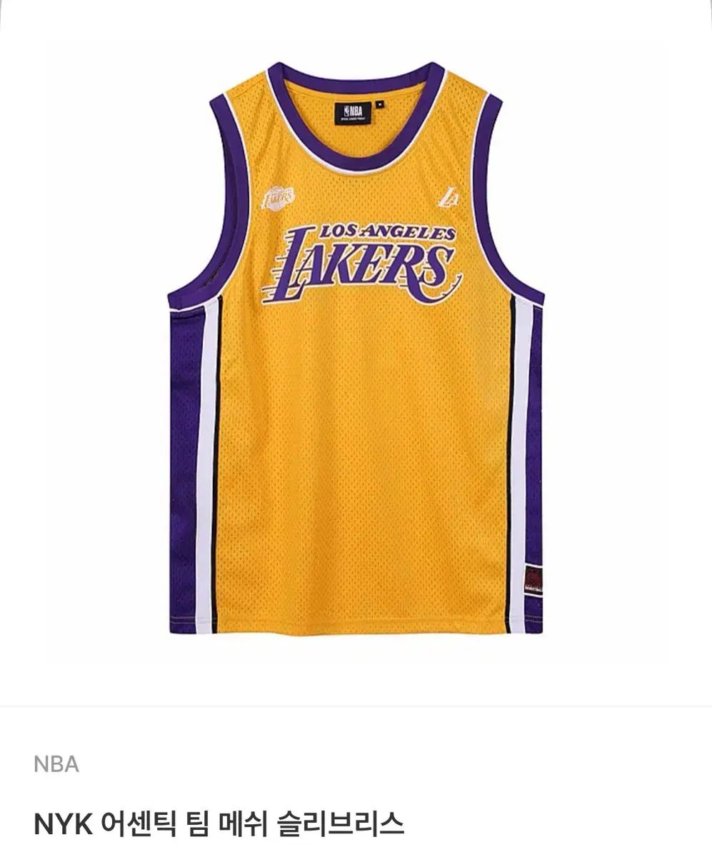 LA Lakers チーム メッシュ スリーブレス XL 新品