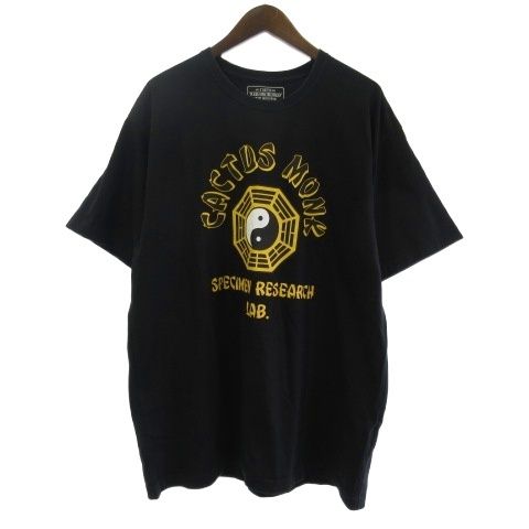 ネイバーフッド NEIGHBORHOOD CACTUS MONK Tシャツ カットソー 半袖 黒 ブラック XXL ■GY28 ☆AA★