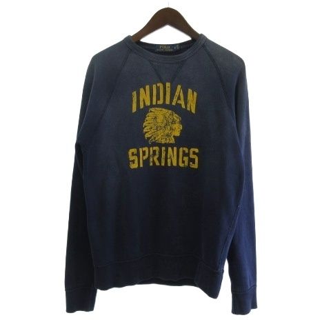 ポロ ラルフローレン POLO RALPH LAUREN スウェット トレーナー インディアンプリント ■GY28 ☆AA★