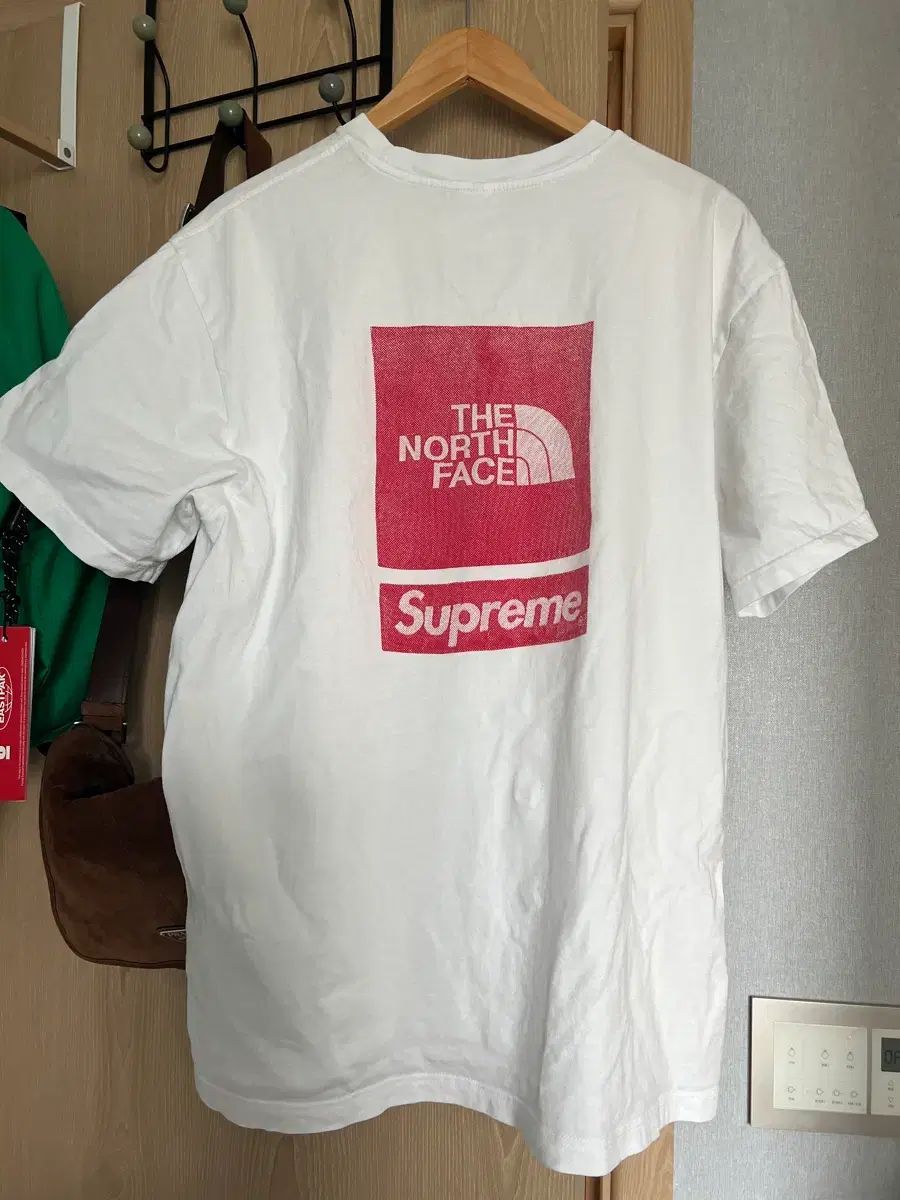 THE NORTH FACE シュプリーム 半袖Tシャツ 白 xl