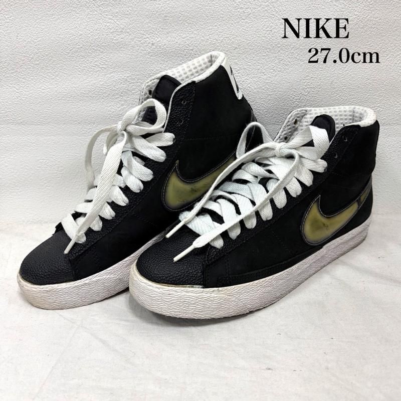 ナイキ blazer high premium 330245-001 ブレーザー ハイカット スニーカー 213 ロゴ 刺繍 メンズ 27.0cm ISItems【USED】【古着】【中古】50158878
