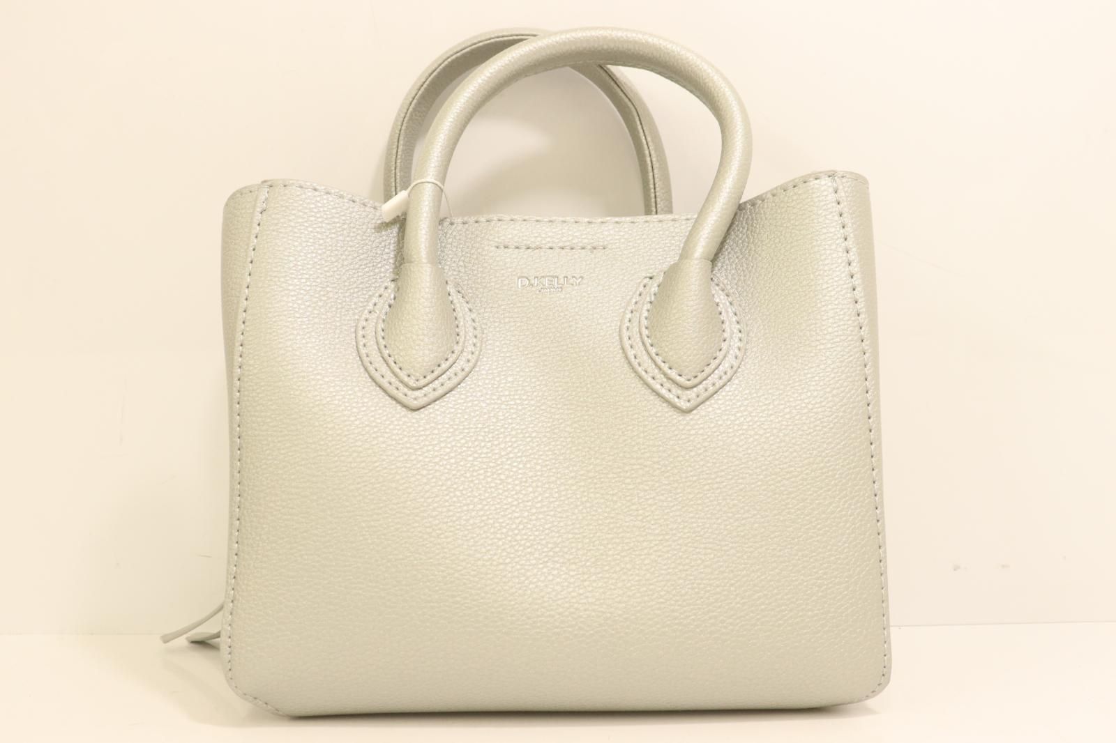 【中古】 D.KELLY レディースショルダーバッグ -- 2wayショルダーバッグ D.KELLY -- グレー 灰