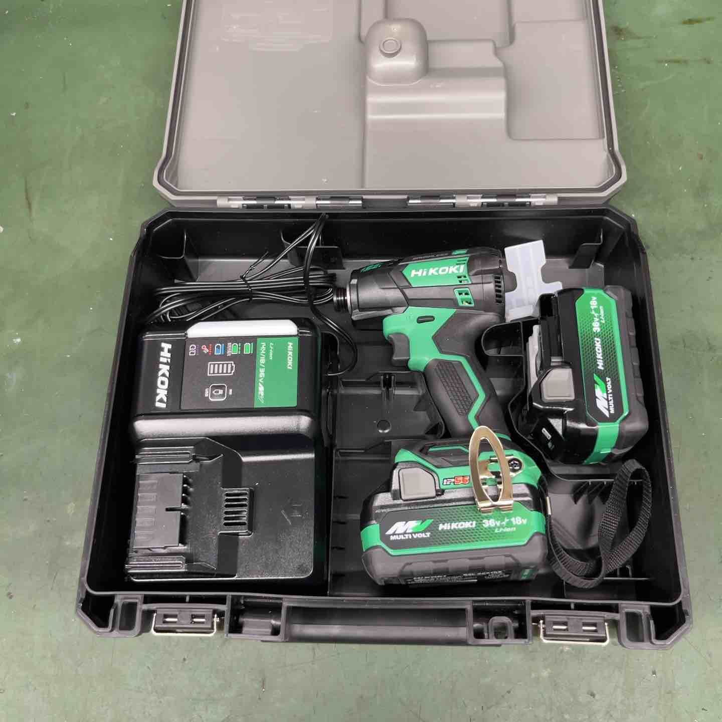 ★ハイコーキ(HIKOKI ※旧:日立工機) コードレス静音インパクトドライバ WHP18DA(2XPZ)　フルセット品【戸田店】