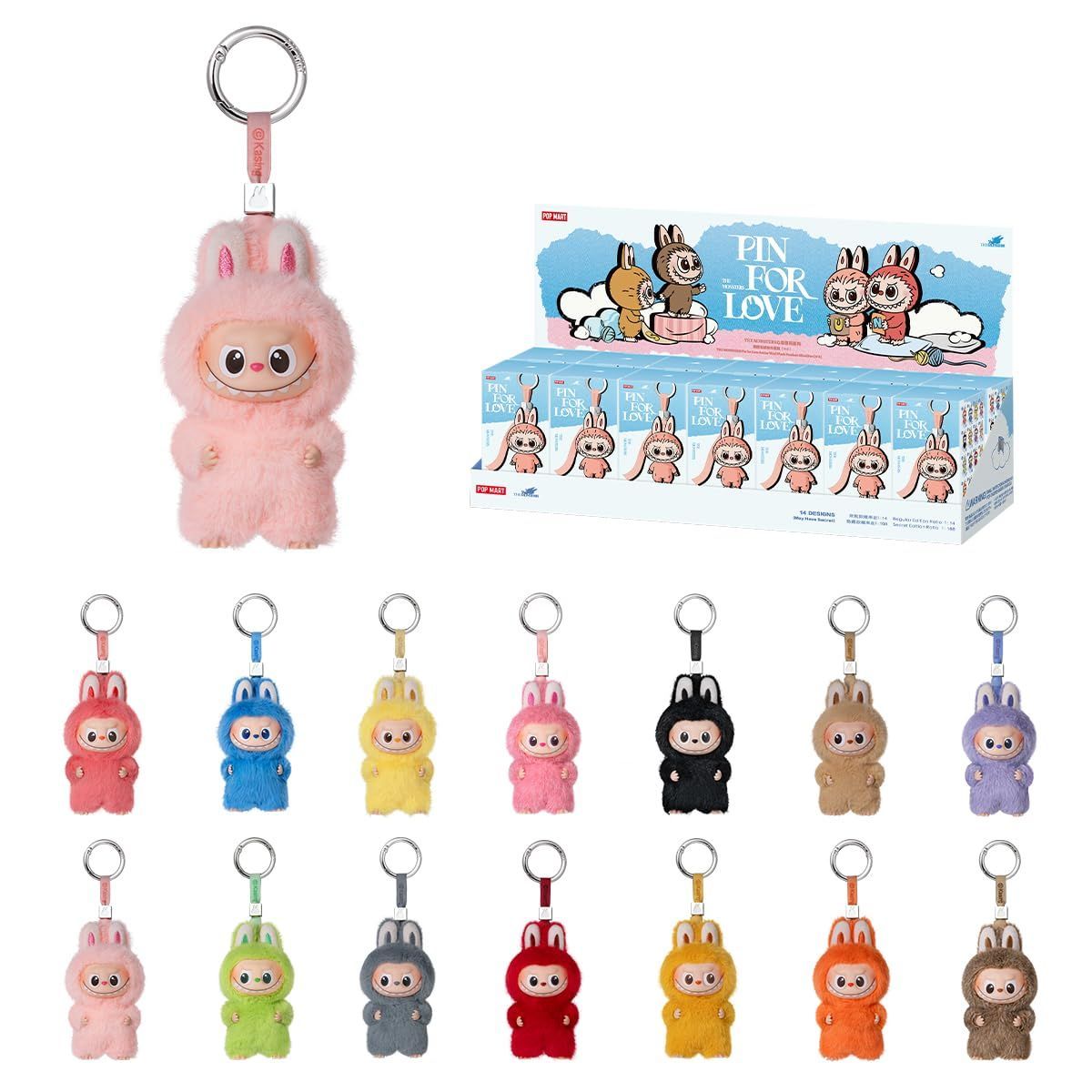 【特価商品】フィギュア おもちゃ ブラインドボックス ポップマート ガチャガチャ らぶぶ ラブブ プラモデル labubu ミニラブブ ギフト ぬいぐるみペンダント(N-Z) シリーズ 推し活 LOVE FOR ポプマ PIN MONSTERS 正規品 THE