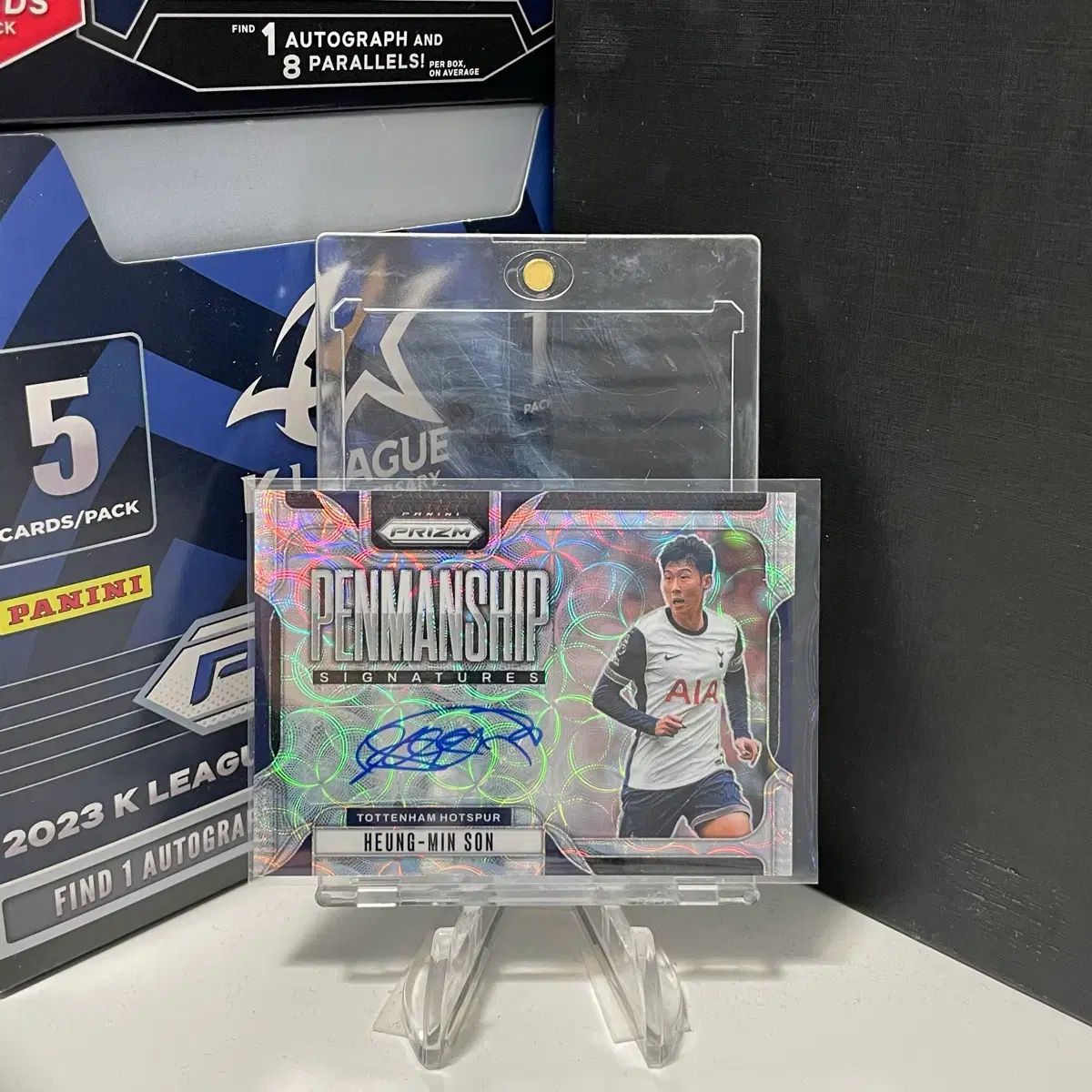 2425 Panini Prizm パニーニ プリズム トッテナム ソン・フンミン(SON HEUNGMIN) チョイス オート サインカード