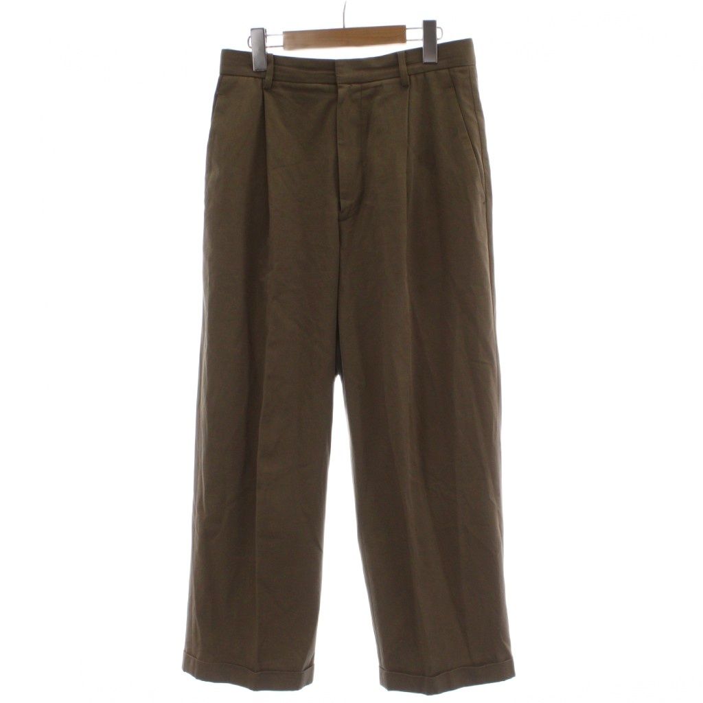 イレーヴ YLEVE 23SS チノパン パンツ 1 ベージュ 長ズボン 無地 フルレングス 1684140029 /GG