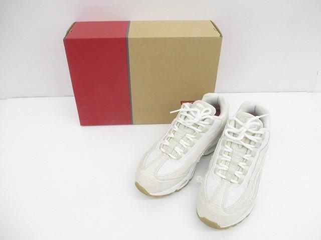 良品 ナイキ NIKE ×Levi’s リーバイス エアマックス 95 OG スニーカー HM4743-100 27cm ベージュ ホワイト メンズ