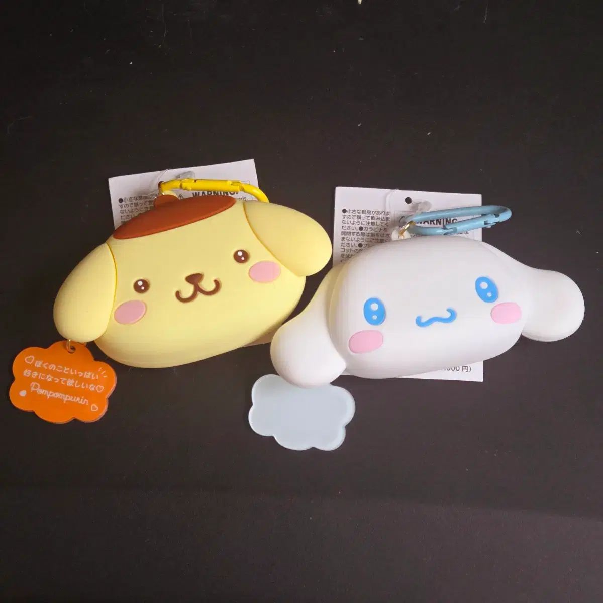 Sanrio ポムポムプリン シナモロール シリコンコインケース 個別出品 日本直輸入