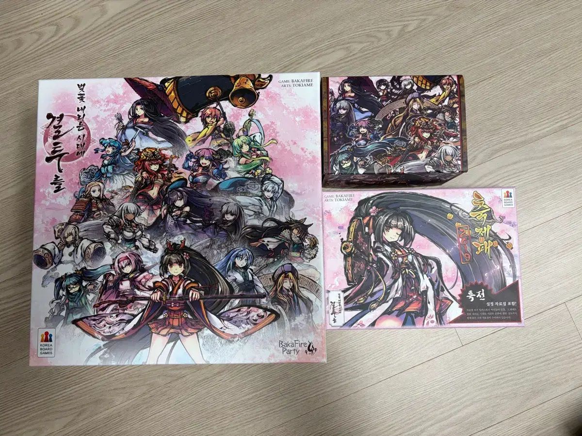 コリアボードゲームズ 桜降る世界に決闘を 一般版 ボードゲーム