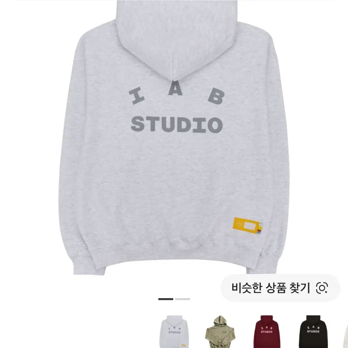 IAB Studio アイエプスタジオ フーディー Tシャツ ライトグレー