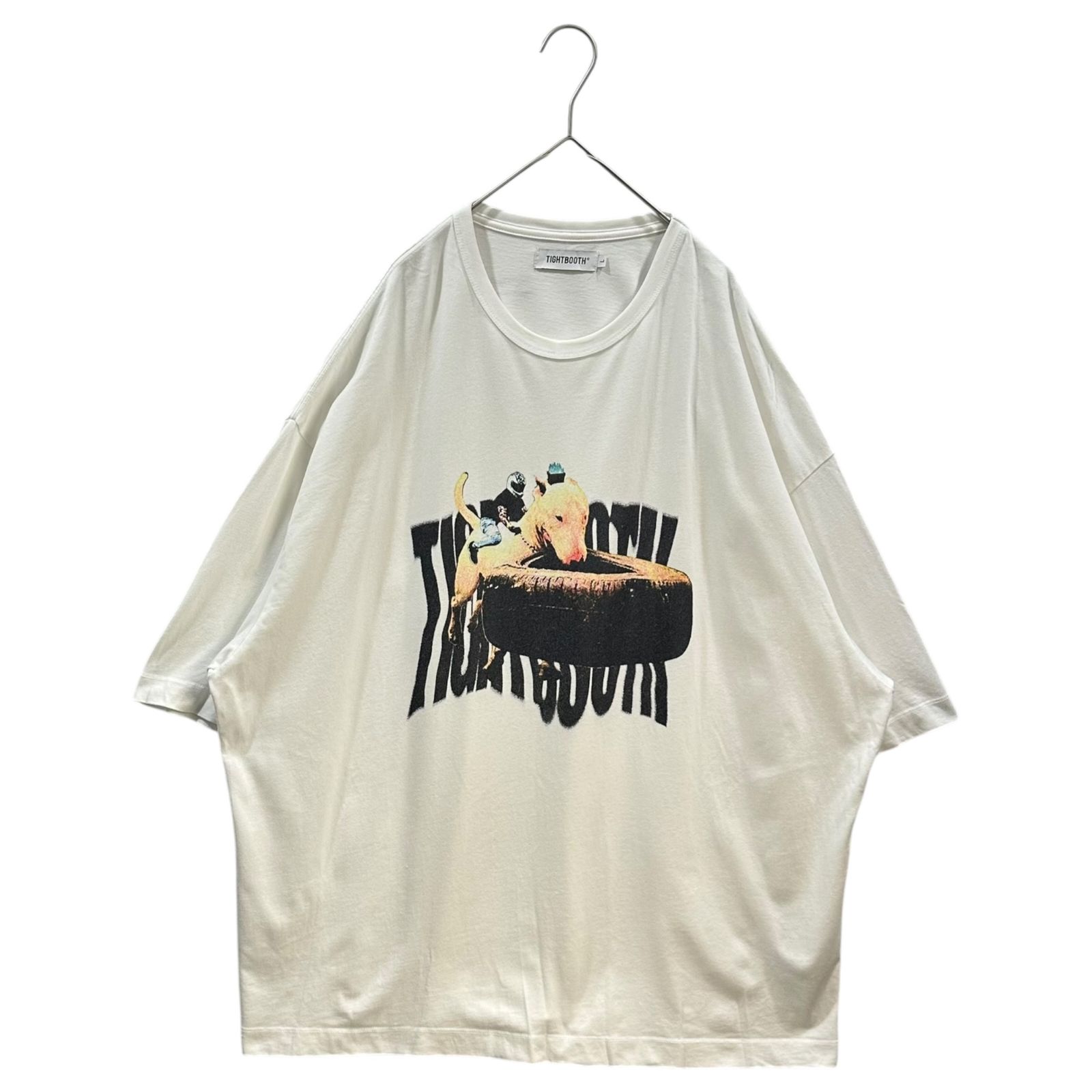 TIGHTBOOTH(タイトブース) KILLER BONG BITE IT T-SHIRT プリント Ｔシャツ TBPR SU23-T06 L ホワイト 完売品