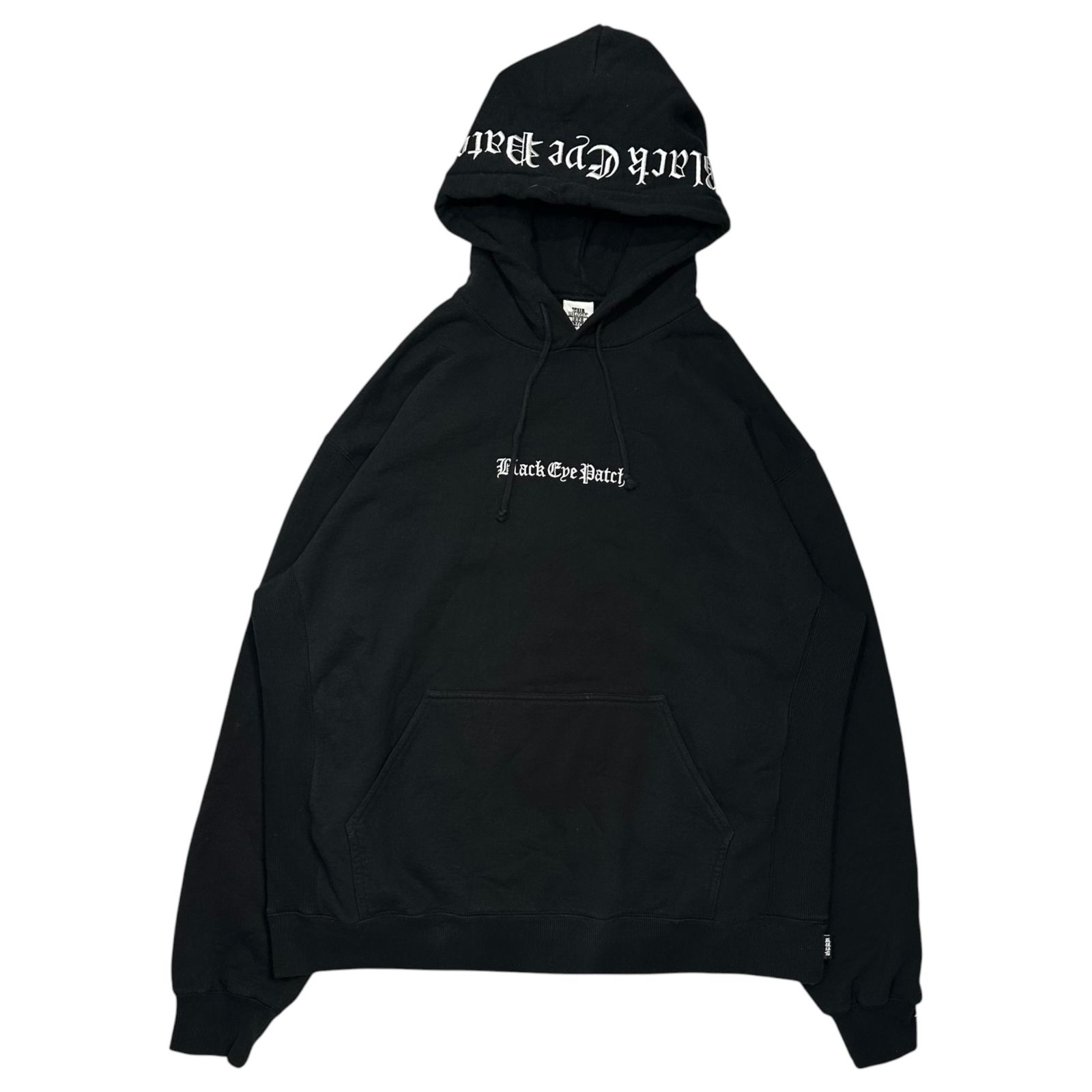 BlackEyePatch(ブラックアイパッチ) Logo-Embroidered Pullover Hoodie 