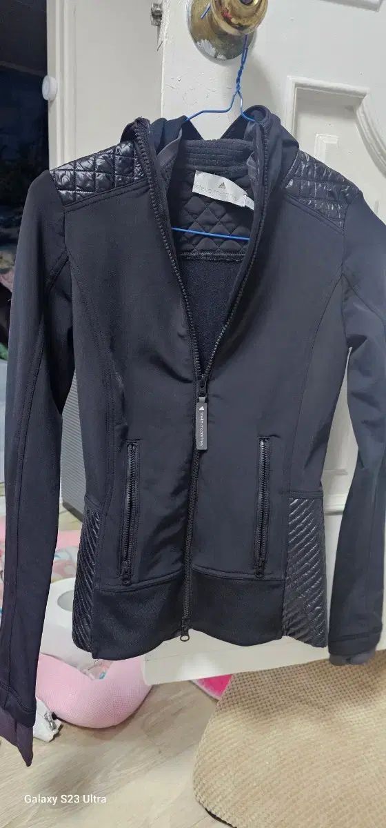 アディダス STELLA McCARTNEY ステラ マッカートニー フーデッド キルティング ジャケット