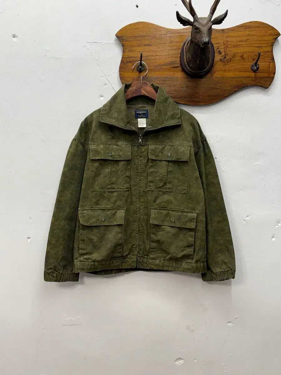 M) WOOLRICH Canvas Field Jacket