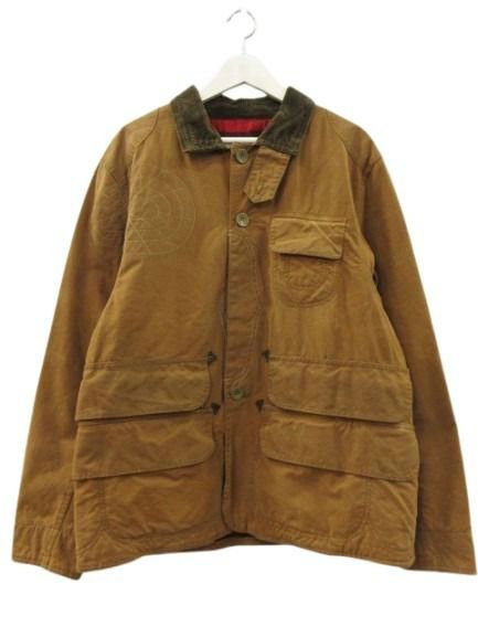 ポロ バイ ラルフローレン Polo by Ralph Lauren オイルドジャケット ハンティングジャケット BLEECKER HABERDASHERY ブラウン L