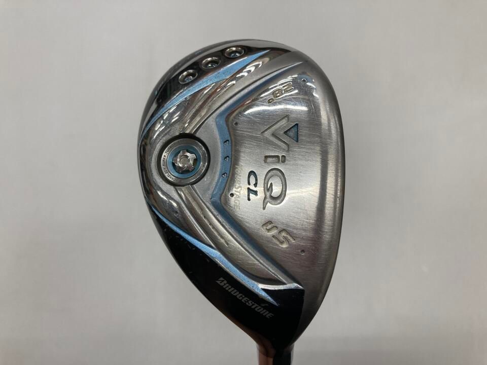 ブリヂストン　ツアーステージ V-iQ CL (2010)　28度　VT-40u　Lフレックス　ユーティリティ　中古【最短即日発送】