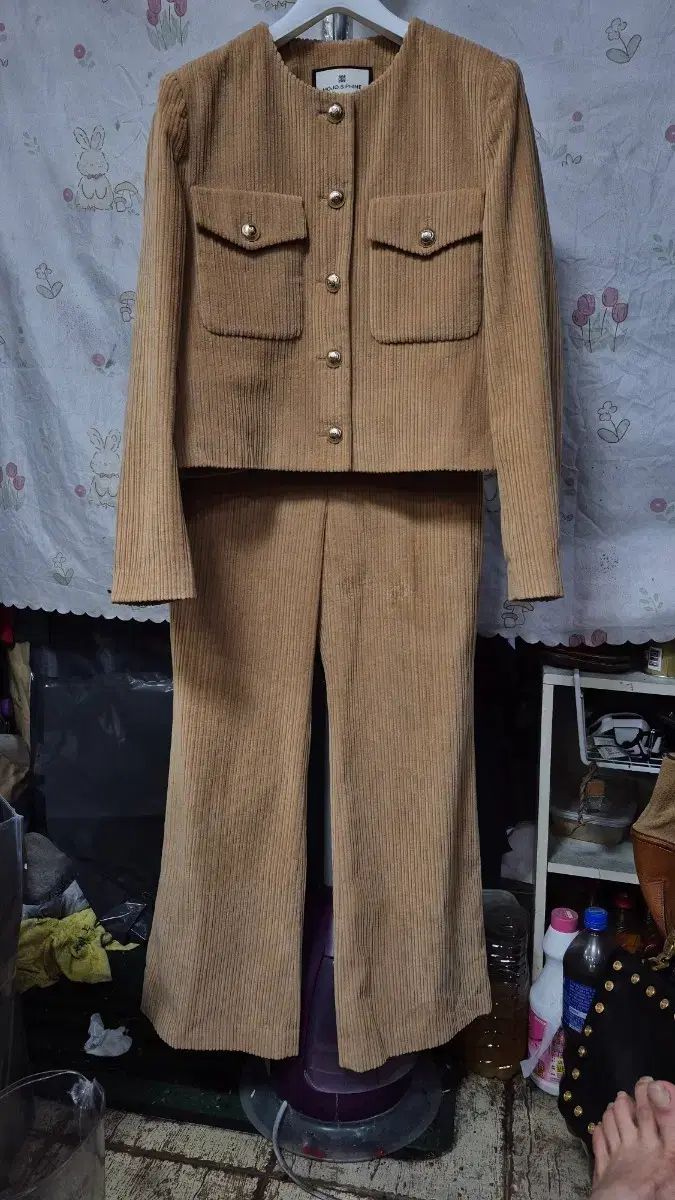MOJO.S.PHINE モジョエスピン 2023年 スーツセットアップ (ショート ジャケット + ワイド ズボン)