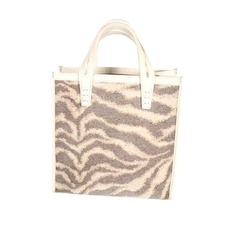中古B】アヴァケーション ボックス ゼブラ柄 トートバッグ A VACATION 