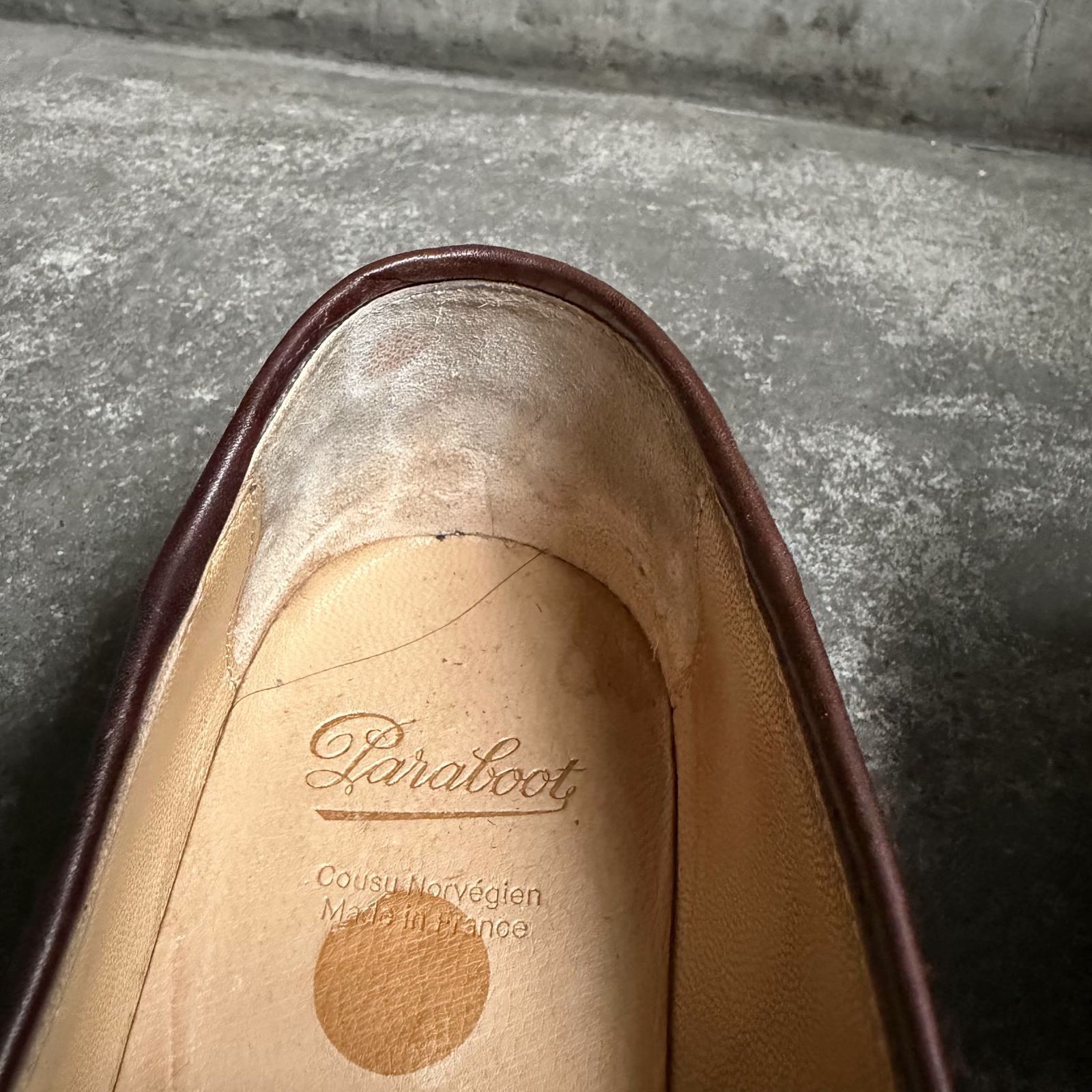 Paraboot REIMS ローファー MARCHEⅡソール ブラウン UK7 パラブーツ