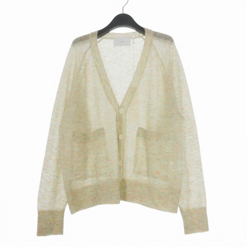 シュガーヒル SUGARHILL 23SS Mohair Knit Cardigan モヘヤ ニットカーディガン セーター 長袖 2 MULTI PASTEL マルチカラー 23SSKN02