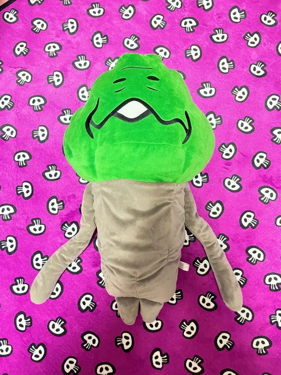 レア正規品大型しおれたなめこブランケットぬいぐるみ