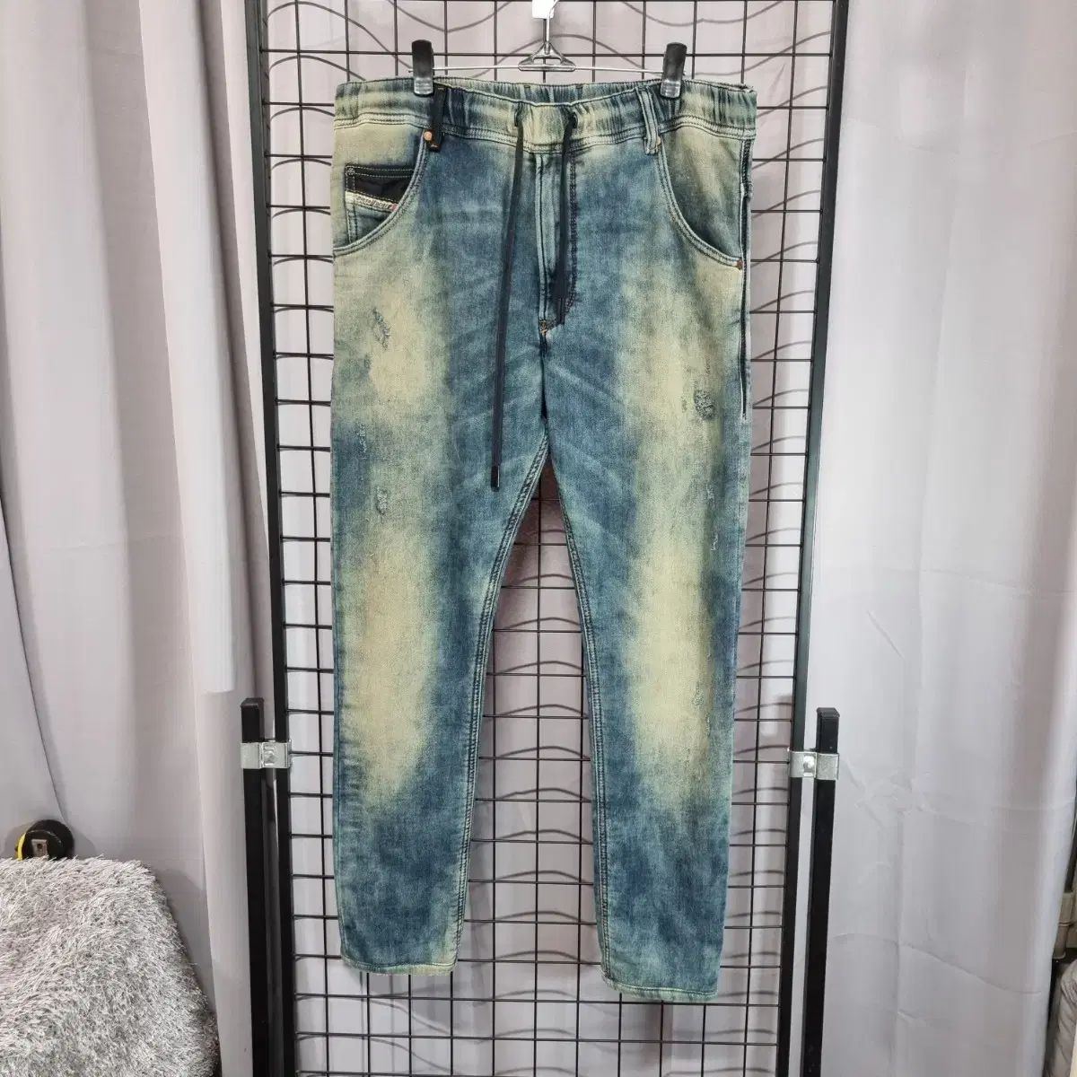 DIESEL デニム スウェット ジョグ ジーンズ 32