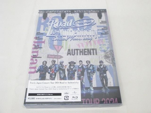 未開封 Travis Japan Blu-ray Concert Tour 2024 Road to Authenticity 通常盤 初回プレス