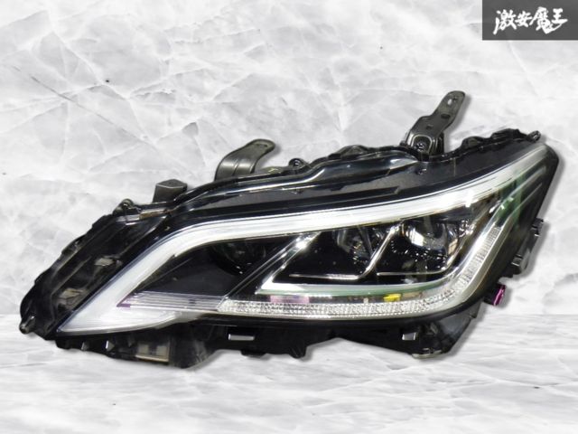 レンズ割れなし ☆即発送☆ トヨタ純正 AZSH20 ARS220 220 クラウン RS LED ヘッドライト ヘッドランプ 左 KOITO 30-452 打刻:T