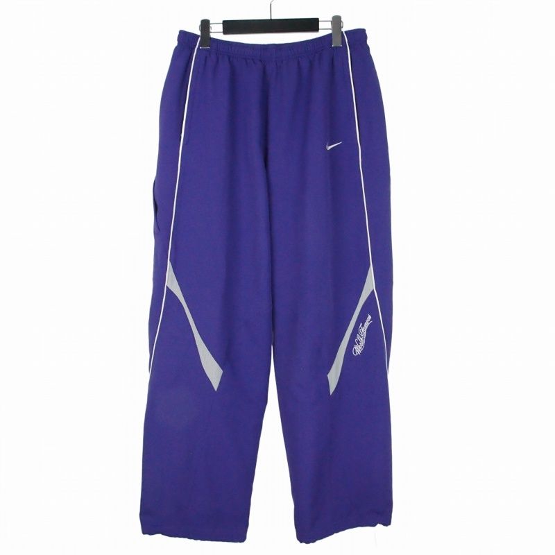 シュプリーム SUPREME × ナイキ NIKE 25SS Track Pant トラックパンツ L パープル 紫 HF9624-545