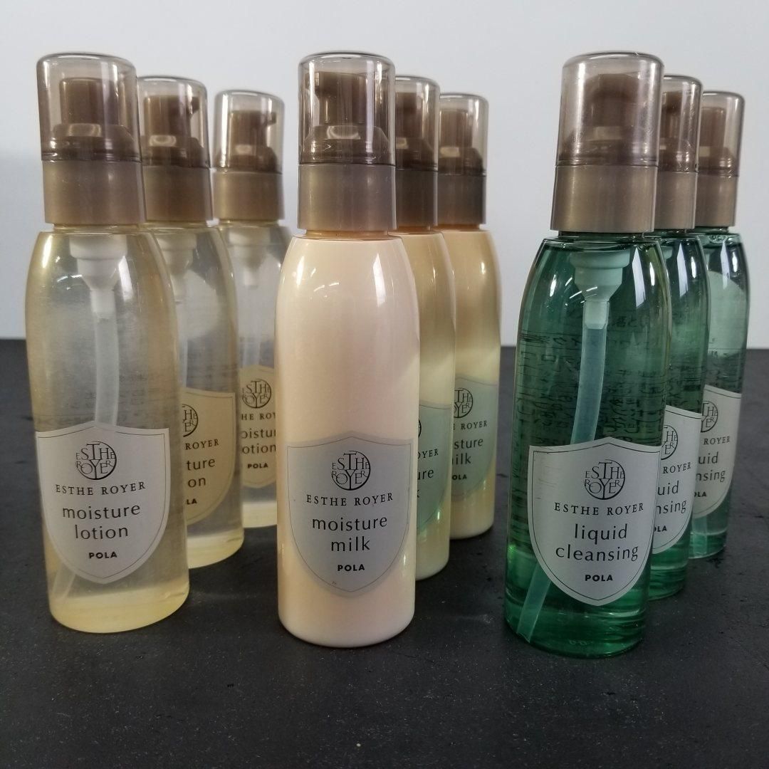 POLA ポーラ エステロワイエ 9本セット 化粧水 乳液 メイク落とし 各3本 アメニティ 非売品 スキンケア A1627A06