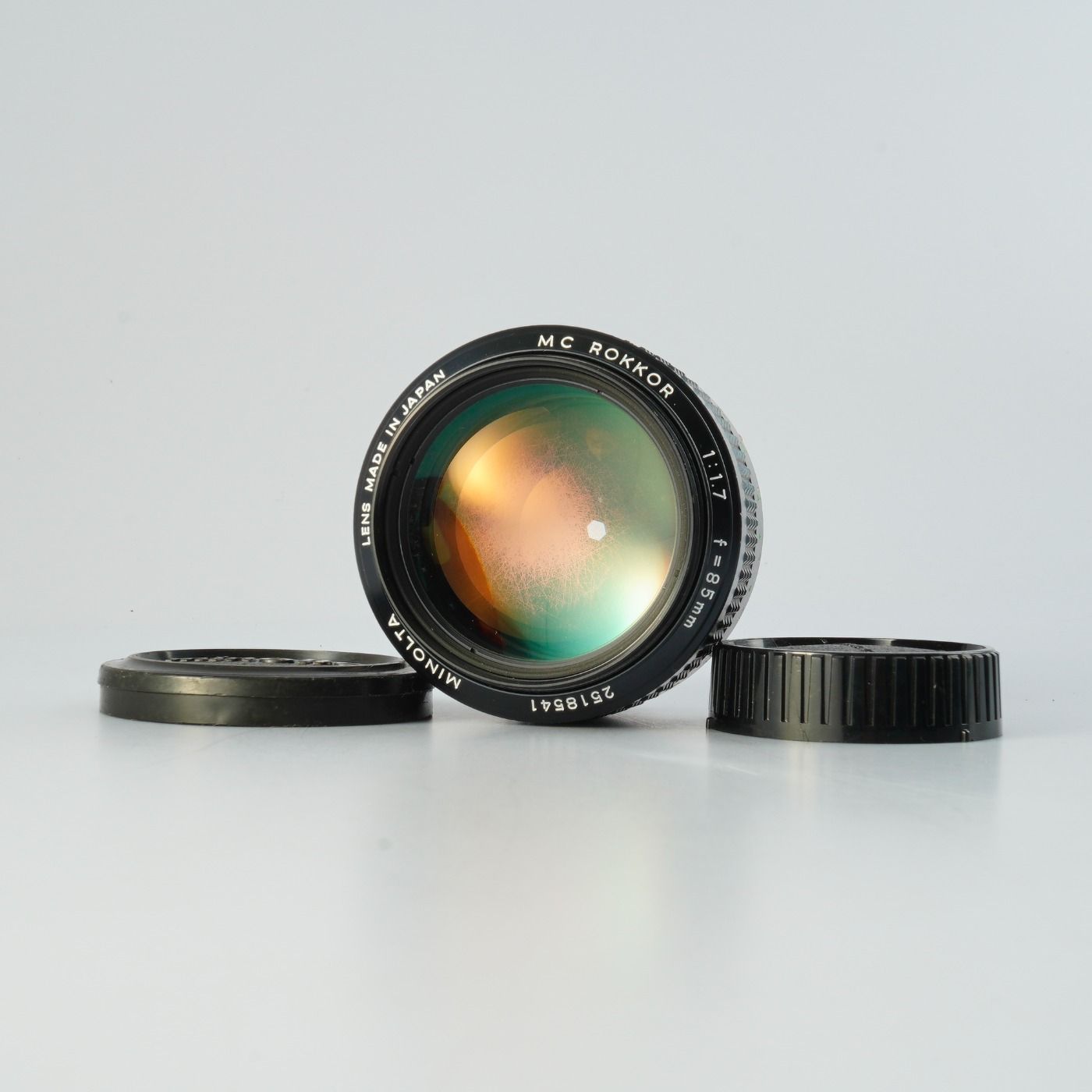 MINOLTA ミノルタ MC ROKKOR 85mm F/1.7 単焦点レンズ - メルカリ
